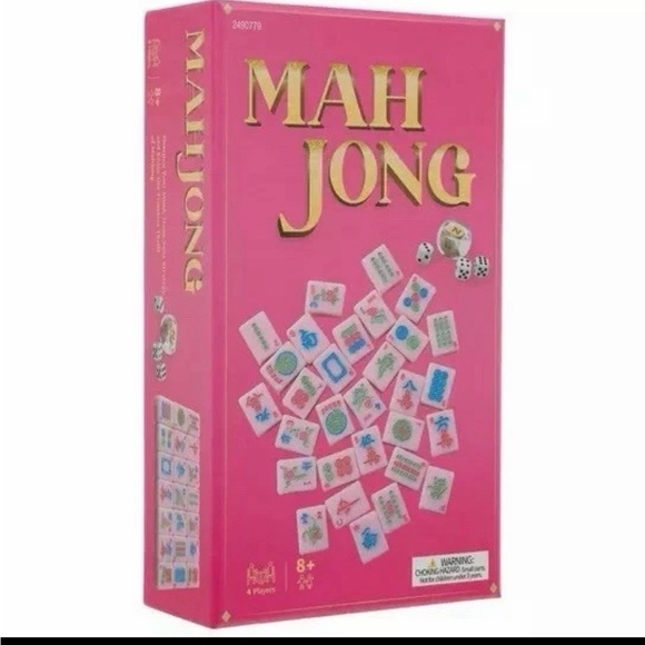 Hobby Lobby MahJong Set Pink with Blanks
